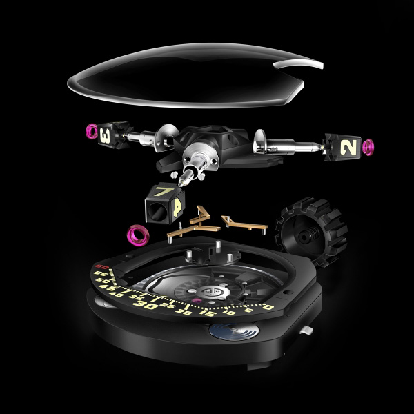 流體動(dòng)力學(xué) 挑戰(zhàn)極限   URWERK UR 202 最科幻的宇宙腕表 UR 202 鐘表 宇宙腕表 URWERK 新表預(yù)覽  第4張