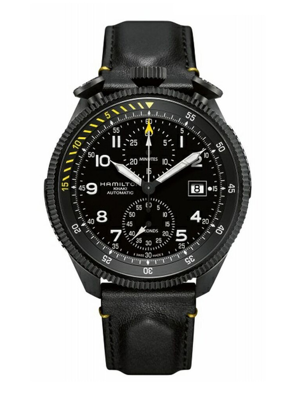 漢米爾頓全新Khaki Takeoff 黑幽靈公爵腕表 黑幽靈公爵 漢米爾頓 Hamilton 新表預(yù)覽  第2張