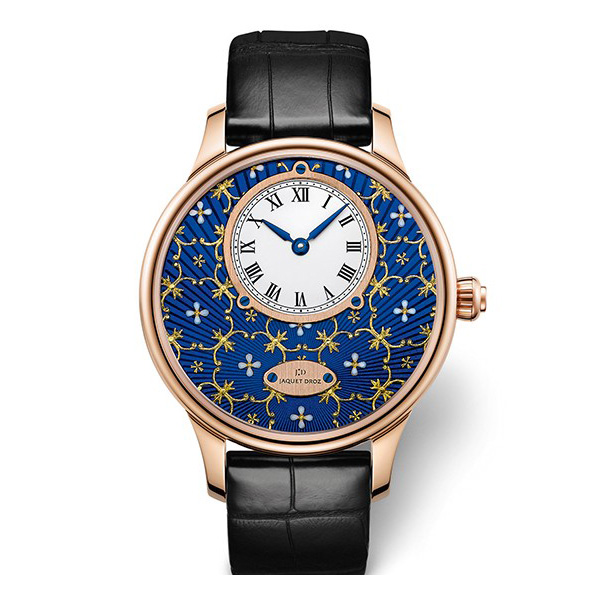 超越時(shí)空界限的精湛工藝    Jaquet Droz 雅克德羅：金箔雕花琺瑯 雕花琺瑯 雅克德羅 Jaquet Droz 新表預(yù)覽  第7張