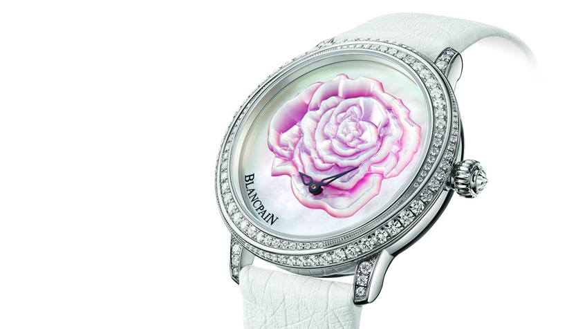 一朵玫瑰，一生承諾     Blancpain 全新2015年度情人節(jié)限量腕表