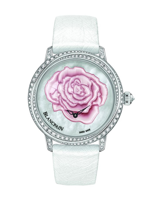 一朵玫瑰，一生承諾     Blancpain 全新2015年度情人節限量腕表 限量腕表 寶珀 Blancpain 新表預覽  第2張