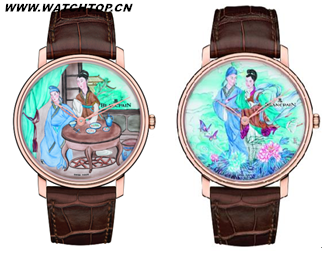 Blancpain寶珀梁祝微繪琺瑯高級定制腕表全球首發(fā) 微繪琺瑯 Blancpain 寶珀 腕表 熱點動態(tài)  第3張