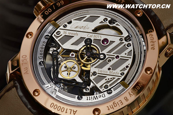 Dewitt 全新828系列經典陀飛輪腕表 Dewitt 陀飛輪 腕表 熱點動態  第3張