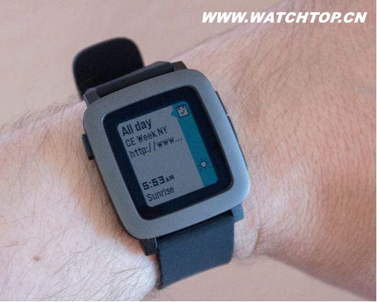 Pebble Time眾籌版智能手表體驗(yàn)：沒(méi)核心功能 Pebble Time眾籌版 智能手表 熱點(diǎn)動(dòng)態(tài)  第4張