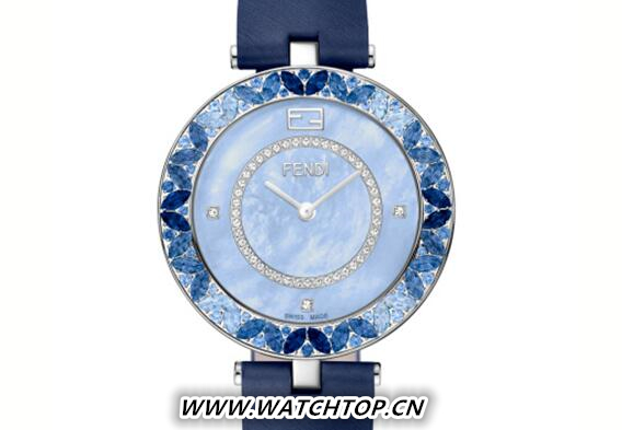 Fendi Timepieces 新推Fendi My Way藍(lán)寶石限量版腕表