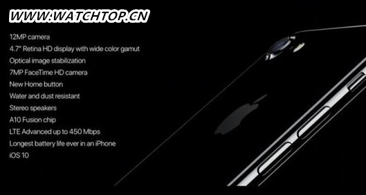 蘋果發布會推出iPhone7和新版手表