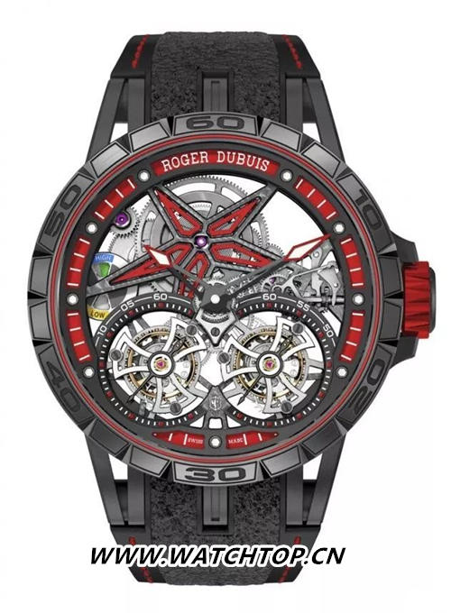 ROGER DUBUIS 羅杰杜彼Excalibur Spider Pirelli雙飛行陀飛輪 腕表 羅杰杜比 行業資訊  第4張