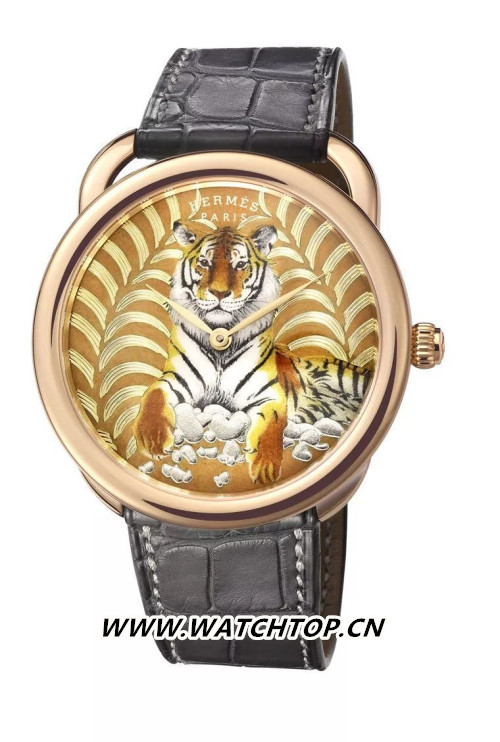 隱性的高復雜工藝 愛馬仕Arceau Tigre Royal 愛馬仕 行業(yè)資訊  第3張